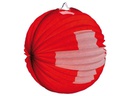 Haushaltsware Lampion Schweizerkreuz, 25 cm