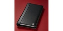 Sigel Visitenkartenbuch Torino 9 x 5.8 cm, bis 160 Karten, Schwarz