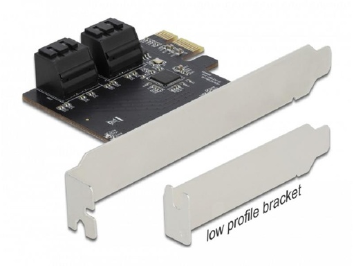 [90171520 1223926] Delock SATA-Controller 4 Port SATA PCI Express x1 Karte LED-Anzeige