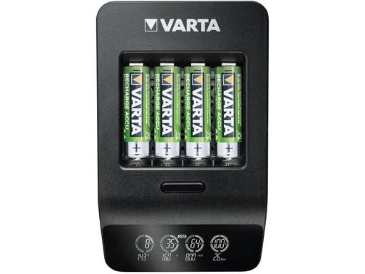 [90023812 1108129] Varta Ladegerät LCD Smart Charger+ inkl. 4xAA