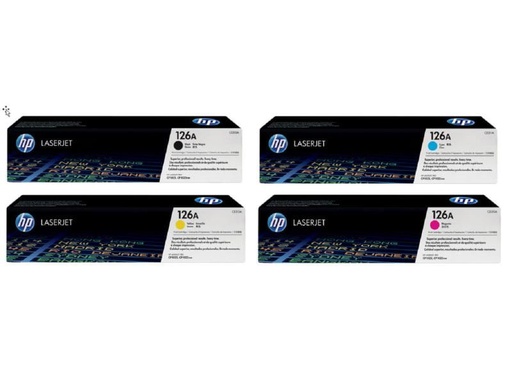[90023821 275837] HP Rainbow Kit Nr. 126A (CE310A-CE313A) BL/C/M/Y