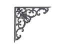 Chic Antique Regalträger Monogramm Grau