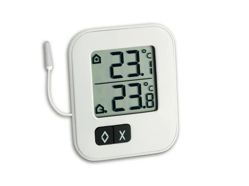 [90172208 1228988] TFA Dostmann Thermometer MOXX Digital, Weiss