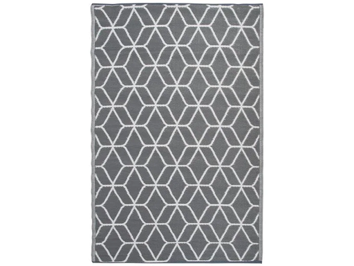[90172275 1216437] Esschert Design Teppich Grafisch 180 x 121 cm, Beige/Weiss