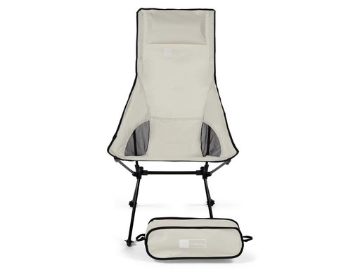 [90172339 1231016] Trekony Campingstuhl Hoch Taupe Aluminium