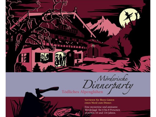 [90023909 862390] Blaubart Verlag Partyspiel Mörderische Dinnerparty: Tödliches Alpenglühen