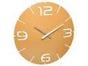TFA Dostmann Funk-Wanduhr Contour Sonnengelb, Ø 35 cm