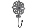Chic Antique Wandhaken gemustert Grau