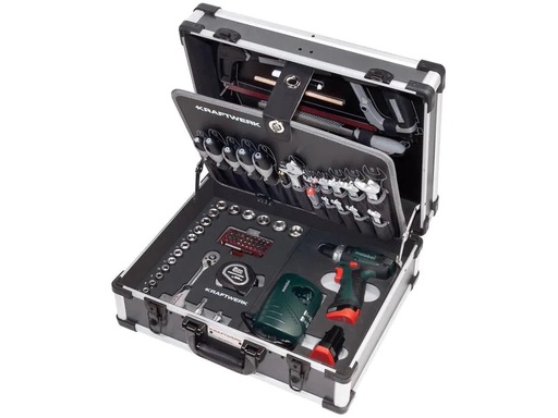 [90173064 1218755] Kraftwerk Werkzeugkoffer B147 Metabo 3/8, 100-teilig