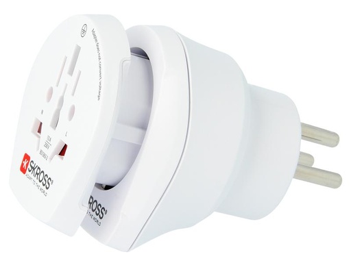 [90173067 1216704] SKROSS Reiseadapter Combo World Isr