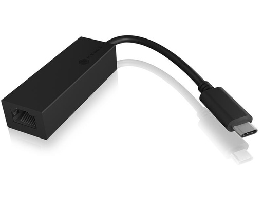 [90173153 1219559] ICY BOX Netzwerk-Adapter IB-LAN100-C3 USB 3.0 Type-C zu RJ45