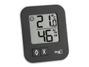 TFA Dostmann Thermo-/Hygrometer MOXX Schwarz