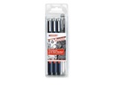 edding Profipen 1800 3 Stück, Schwarz