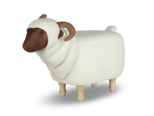 [90173620 1136836] zoosy Kinderhocker Ziege Helga Weiss