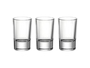 Montana Schnapsglas Basic 40 ml, 3 Stück, Transparent 