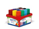 Giotto Filzstift Turbo Color Schulset 144 Stück