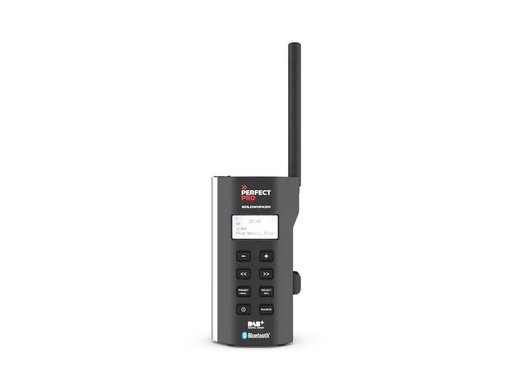 [90173915 1220656] Perfectpro DAB+ Radio SOLOWORKER Schwarz