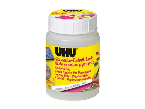 [90173920 1221166] UHU Servietten-Lack &amp; Kleber Glänzend, 150 ml