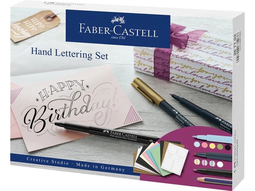 [90174070 1229482] Faber-Castell Handlettering 0.3 mm; 1.5 mm, Mehrfarbig