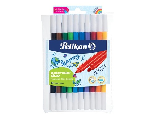 [90024076 402076] Pelikan Filzstift Colorella duo C407 10 Stück