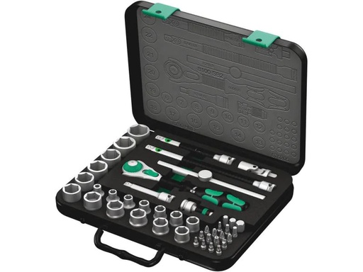 [90024077 890592] Wera Steckschlüssel-Set 8100 SB 2 Zyklop Speed 43-teilig