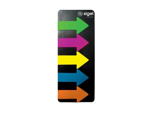 [90174285 1219621] Sigel Page Marker Grosser Pfeil 125 Stück, Mehrfarbig
