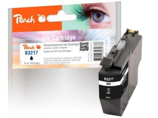 [90024105 1142486] Peach Tinte Brother LC-3217 Black