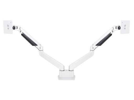 [90024110 869502] Multibrackets Tischhalterung Gas Lift Arm Dual SbS bis 10 kg – Weiss