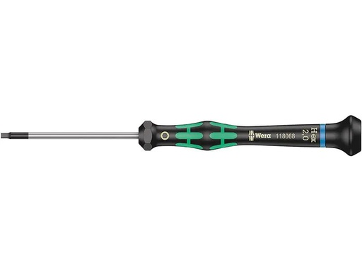 [90174540 1220848] Wera Schraubenzieher 2054 Hex-Plus 2.0 x 60 mm Innensechskant