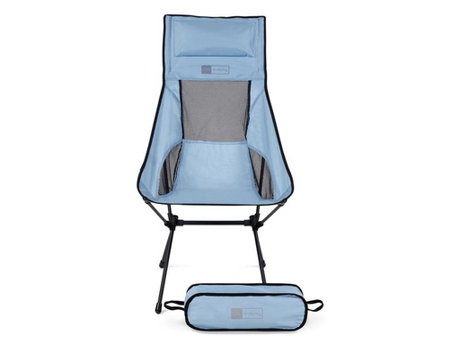 [90174941 1231012] Trekony Campingstuhl Hoch Hellblau Stahl