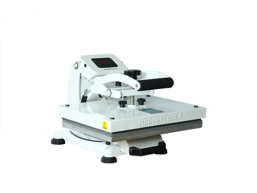 [90024161 1077381] Happy Fabric Transferpresse HappyPress 4, A3 Weiss, Auto-open