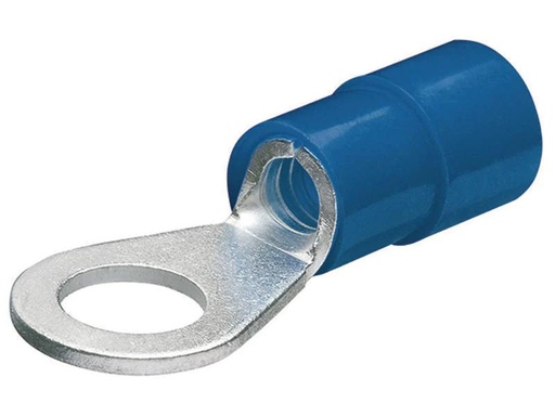 [90024165 847004] Knipex Ringkabelschuhe 5.0 mm Blau, 100 Stück
