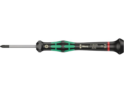 [90175169 1220838] Wera Schraubenzieher 2050 PH 0 x 40 mm Kreuzschlitz