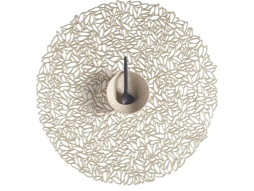 [90175203 1219410] Chilewich Tischset Petal 38 cm, Champagner