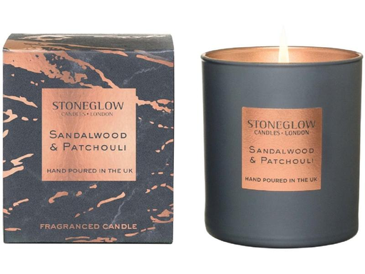 [90175493 1215327] Stoneglow Duftkerze Sandalwood &amp; Patchouli 220 g