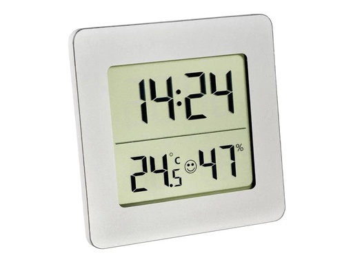[90175496 1229032] TFA Dostmann Thermo-/Hygrometer Digital Silber