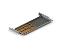 Actiforce Materialschublade SL Silber