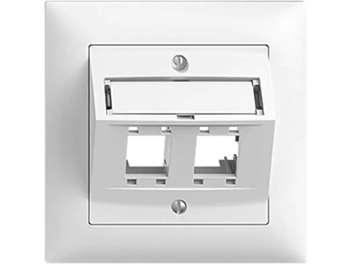 [90024225 789980] Feller EDIZIOdue Montageset UP R&amp;M freenet 2-fach leer