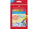 Faber-Castell Wachsmalstifte drehbar Mehrfarbig