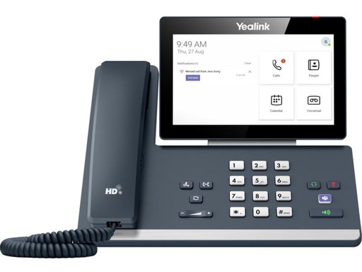 [90175900 1175855] Yealink Tischtelefon MP58 Microsoft Teams Grau