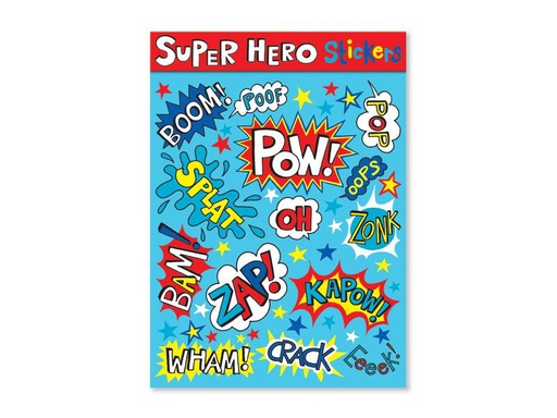 [90024393 1189612] Rachel Ellen Stickerbuch Superman 80 Stück