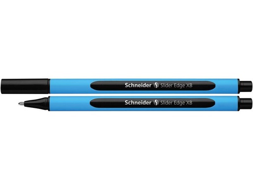 [90024604 1103714] Schneider Kugelschreiber Slider Edge Schwarz, F