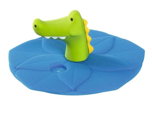 [90025070 1027647] Leonardo Glasabdeckung Bambini Krokodil Blau/Grün