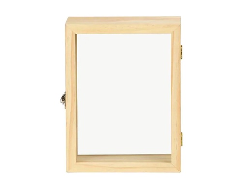 [90025514 1146922] Esschert Design Bilderrahmen Doppelseitiger 15.5 x 19 cm, Braun