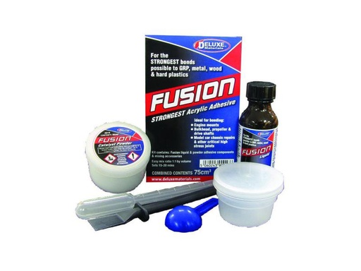 [90025596 778882] Deluxe Materials Modellbauklebstoff Fusion Set 1 Stück, Transparent