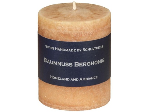[90002548 1115807] Schulthess Kerzen Duftkerze Baumnuss Berghonig 8 cm