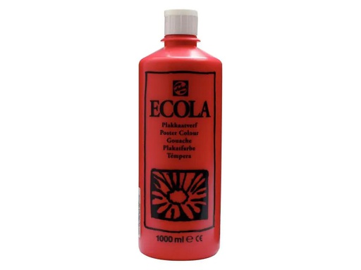 [90025938 997056] Talens Plakatfarbe Ecola 1 l, Scharlachrot
