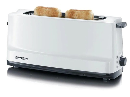 [90026002 339985] Severin Toaster Automatik-Langschlitz Start 2232 Weiss