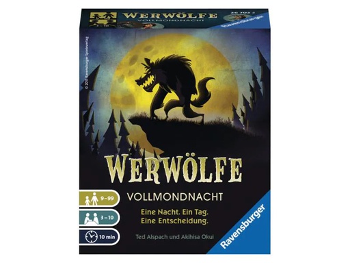 [90002579 420694] Ravensburger Kartenspiel Werwölfe Vollmondnacht
