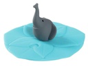 Leonardo Glasabdeckung Bambini Elefant Blau/Grau